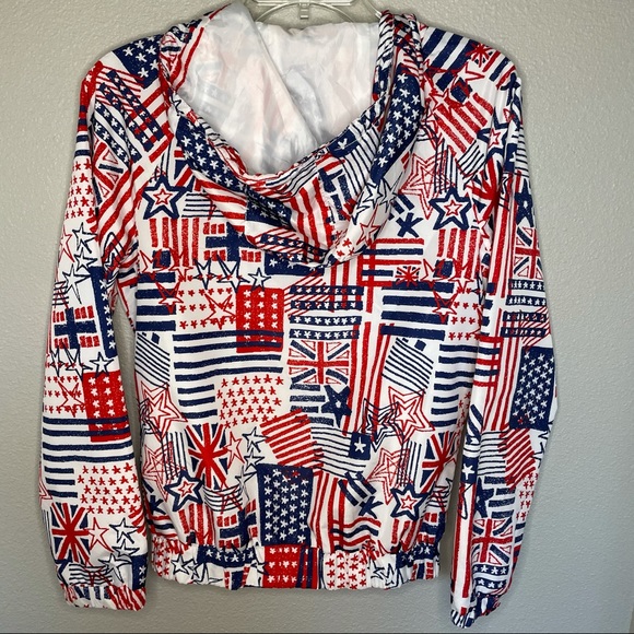 Divided windbreaker  jacket patriot colores - Picture 2 of 6